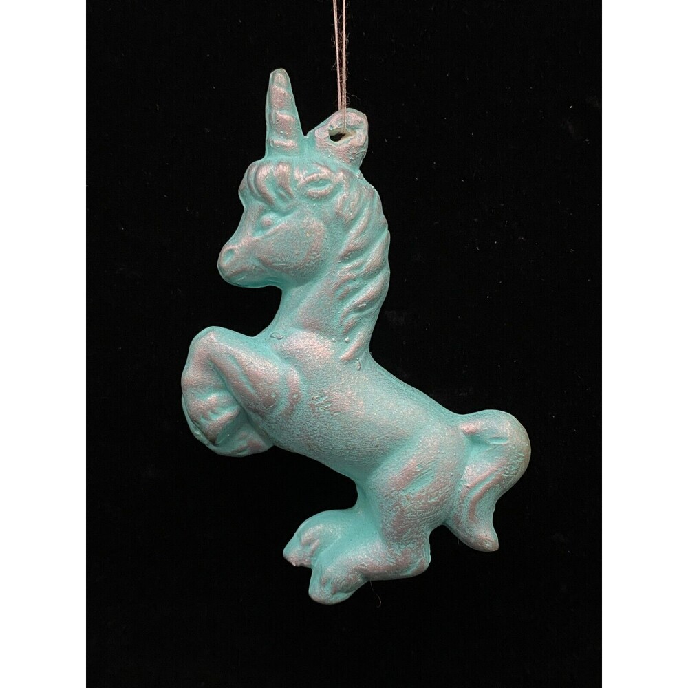 Unicorn Hand Painted Ceramic Ornament